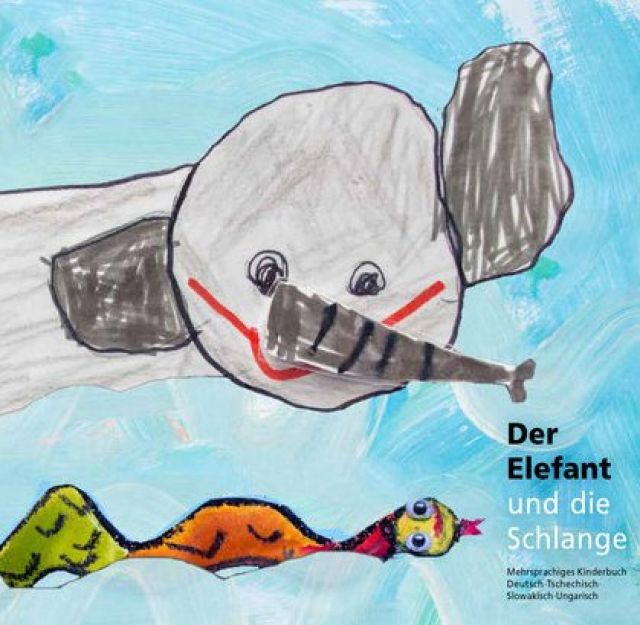 Dokumentbild Der Elefant und die Schlange